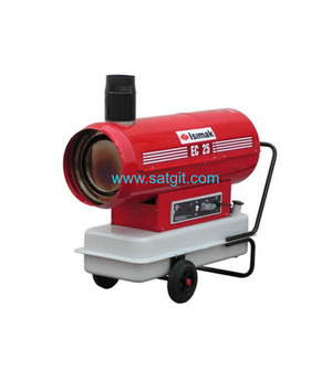 KAMPANYA Isımak EC-25 Sıcak Hava Cihazı Bacalı 140 mm (Isıtıcı) MAZOTLU